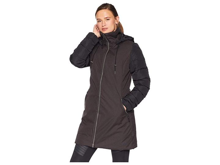 Jack Wolfskin Temple Hill Down Coat (black) Women's Coat