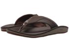 Olukai Nohana (dark Wood/dark Wood) Men's Sandals