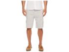 Perry Ellis Striped Linen Cargo Shorts (natural Linen) Men's Shorts