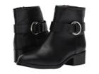 Frye Kristen Harness Short (black Smooth Antique Pull Up) Women's Boots