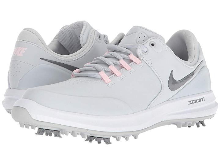Nike Golf Air Zoom Accurate (pure Platinum/cool Grey/arctic Pink/white) Women's Golf Shoes