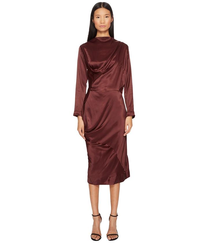 Vivienne Westwood New Fond Dress (oxblood) Women's Dress