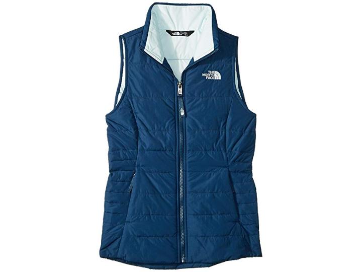 The North Face Kids All Season Insulated Vest (little Kids/big Kids) (blue Wing Teal) Girl's Vest