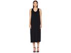 Y's By Yohji Yamamoto O-running Long Dress (black) Women's Dress