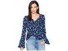Roper 2255 Cactus Print (blue) Women's Clothing