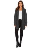 Religion Off Beat Cardigan (charcoal) Women's Sweater