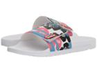 Hunter Original Floral Stripe Adjustable Slide (floral Stripe/peony) Women's Slide Shoes