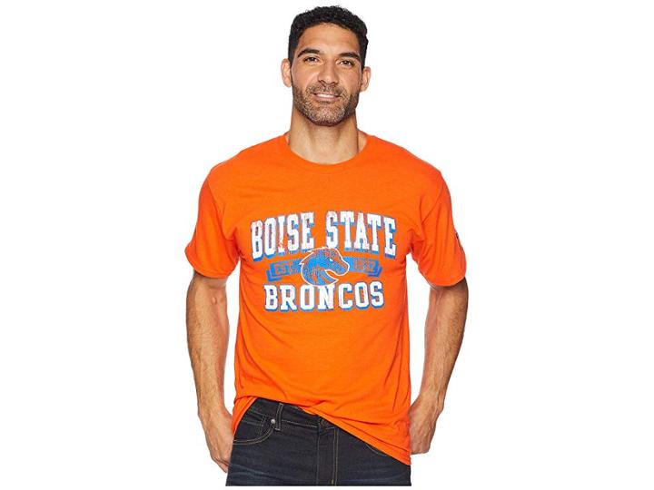 Champion College Boise State Broncos Jersey Tee (orange) Men's T Shirt