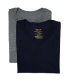 Polo Ralph Lauren 2-pack Cotton Comfort Crew (cruise Navy/andover Heather) Men's Underwear