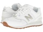 New Balance Classics Ml574 (white/silver) Men's Shoes