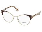 Prada 0pr 61tv (pale Gold/amaranth) Fashion Sunglasses