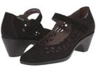 Mephisto Macaria (black Bucksoft) Women's 1-2 Inch Heel Shoes