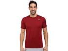 Nike Legend 2.0 Short Sleeve Tee (team Red/black/matte Silver) Men's T Shirt
