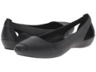 Crocs Sienna Flat (black) Women's Flat Shoes