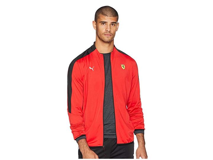 Puma Sf T7 Track Jacket (rosso Corsa) Men's Coat