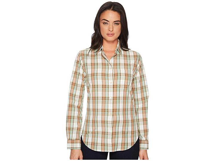 Filson Hyland Shirt (ivory/clay/mint) Women's Clothing