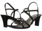 Bandolino Ota (black Fabric) Women's Sling Back Shoes