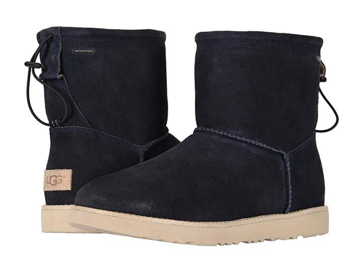 Ugg Classic Toggle Waterproof (true Navy) Men's Boots