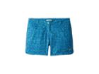 Adidas Golf Kids Print Shorts (big Kids) (hi-res Blue) Girl's Shorts
