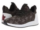 Ash Jaguar (military Knit/old Platine/black Stretch Lycra) Women's Lace Up Casual Shoes