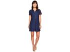 Lilly Pulitzer Nelle Dress (high Tide Navy Pop Floral Lace) Women's Dress