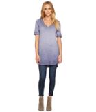 Alternative Cotton Jersey Element Wash Tunic (purple Haze) Women's Clothing