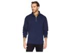 Mod-o-doc Trestles 1/4 Zip Fleece Pullover (navy) Men's Long Sleeve Pullover