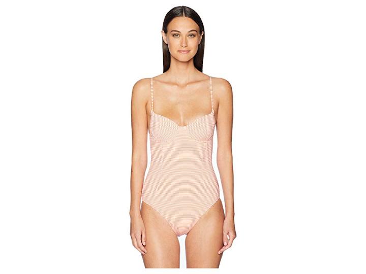 Onia Isabella One-piece (sunrise/white) Women's Swimsuits One Piece