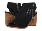 Steve Madden Abigail Heel (black Suede) Women's Shoes