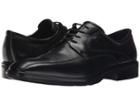 Ecco Illinois Bike Toe Tie (black) Men's Lace Up Cap Toe Shoes
