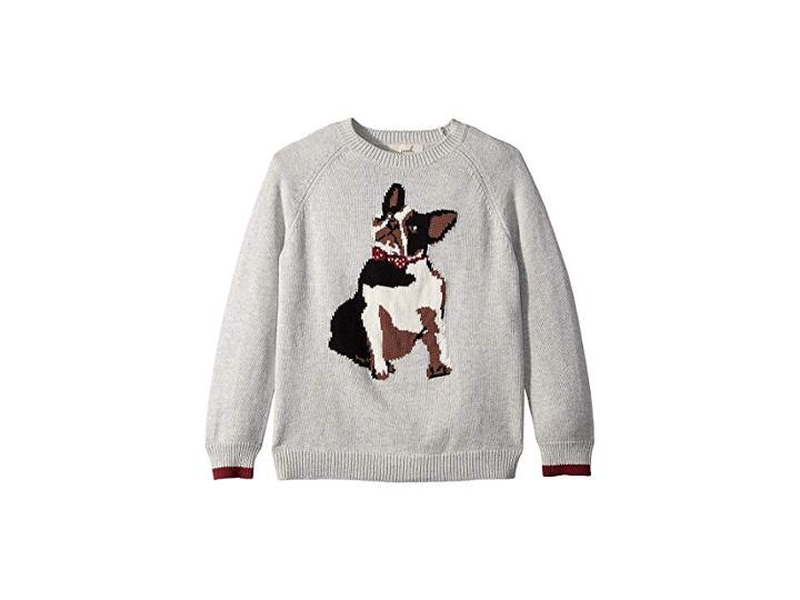 Peek Ziggy Sweater (toddler/little Kids/big Kids) (light Heather Grey) Boy's Sweater