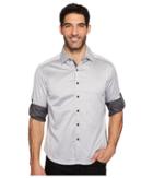 Robert Graham Canton Long Sleeve Woven Shirt (black) Men's Long Sleeve Button Up