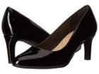 Clarks Calla Rose (black Patent Leather) High Heels