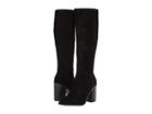 Steve Madden Roxanna To The Knee Boot (black Suede) Women's Pull-on Boots
