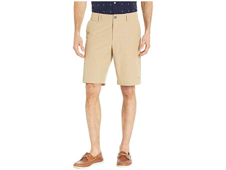 Tommy Bahama Chip And Run Shorts (stone Khaki) Men's Shorts