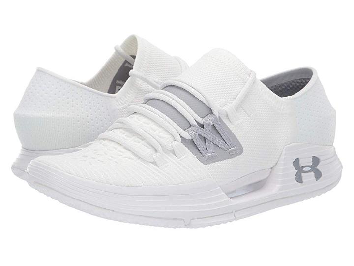 Under Armour Ua Speedform Amp 3.0 (white/overcast Gray/overcast Gray) Men's Shoes