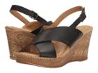 Bella-vita Lea-italy (black Leather) Women's Sandals