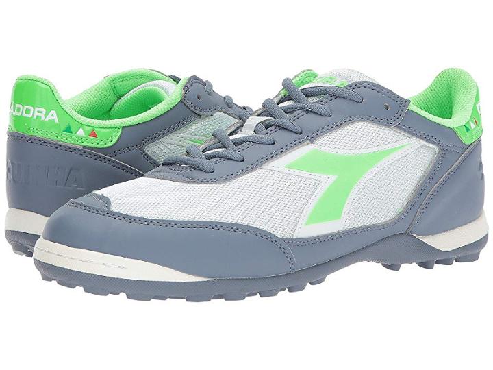 Diadora Cinquinha Tf (flint Stone/blue Was) Men's Soccer Shoes
