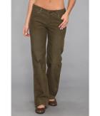 Prana Canyon Cord Pant (cargo Green) Women's Casual Pants