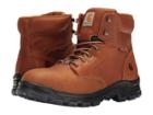 Carhartt 6 Waterproof Work Boot (brown Oil Tanned Leather) Men's Work Boots