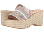 Dolce Vita Lada (coral Stripe Elastic) Women's Shoes