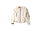 Urban Republic Kids Amanda Faux Fur Bomber Jacket (little Kids/big Kids) (ivory) Girl's Jacket