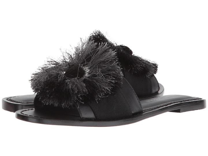 Kenneth Cole New York Orton (black Fabric) Women's Slide Shoes