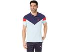 Puma Iconic Mcs Polo (light Sky) Men's Short Sleeve Pullover