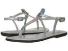 Sam Edelman Kids Gigi Amora (little Kid/big Kid) (silver Rainbow) Girl's Shoes