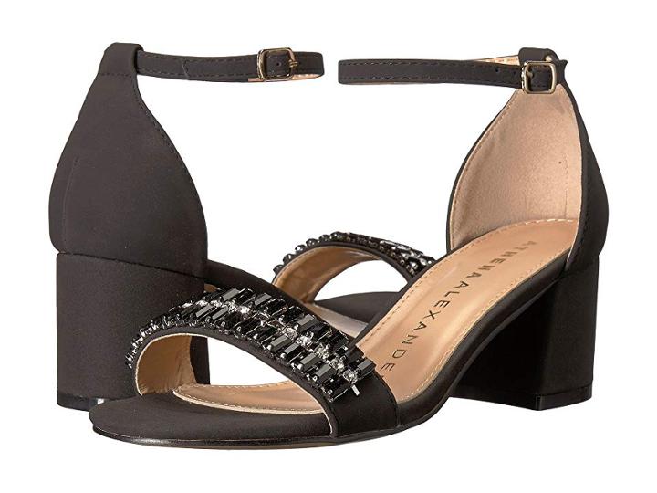 Athena Alexander Henri (black Suede) Women's Sandals