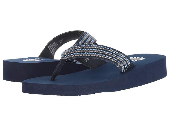 Yellow Box Whimsy (navy) Girls Shoes