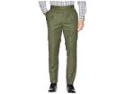 Calvin Klein Military Sateen Pressed Trouser Pants (oak Leaf) Men's Casual Pants