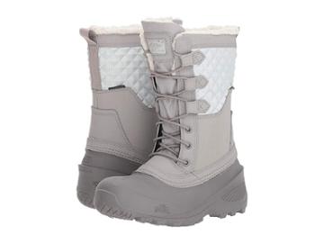 The North Face Kids Shellista Lace Iii (toddler/little Kid/big Kid) (foil Grey/icee Blue) Girls Shoes