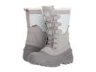 The North Face Kids Shellista Lace Iii (toddler/little Kid/big Kid) (foil Grey/icee Blue) Girls Shoes